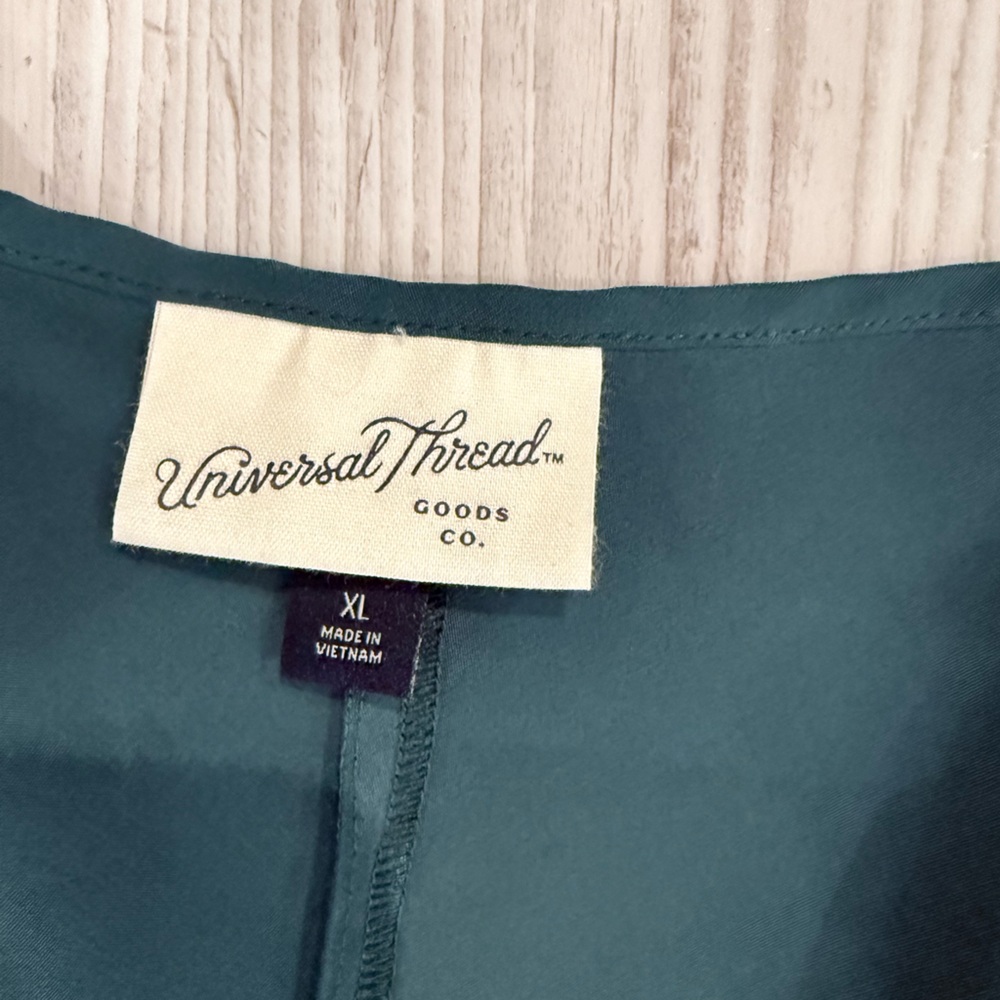 Universal Thread Dark Green Blouse - image 2